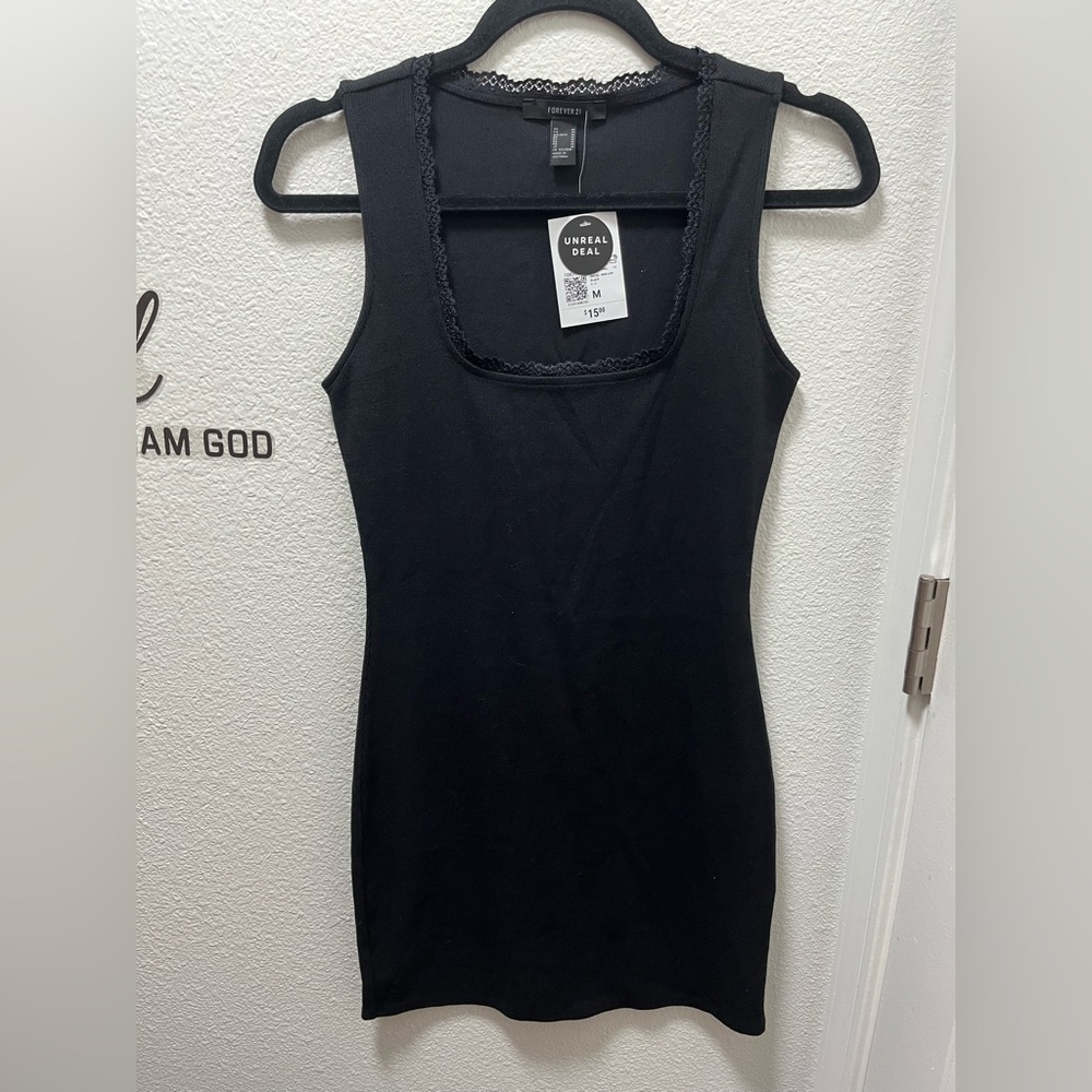 Forever 21 Black Mini Dress